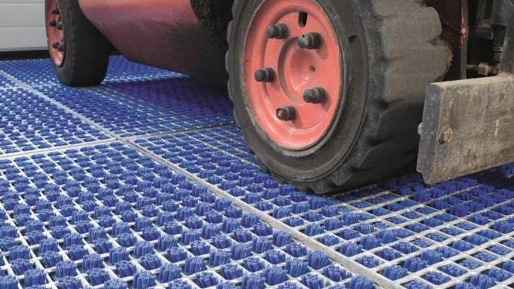 Profilgate - rengöring av truckhjul Profilgate - rengöring av truckhjul